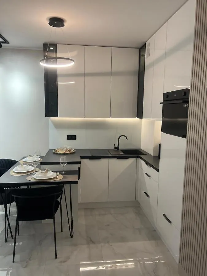 Crystal Luxury Apartment With Free Parking In Cracow For 4 Guests Krakow